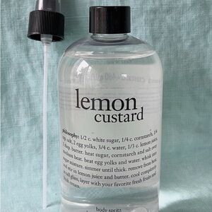 16 oz Philosophy Lemon Custard Body Spritz - new, sealed